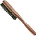 ZilberHaar Long Hair & Beard Brush - First Cut Boar Bristles, Pearwood - Beard Care for Men - 8.6 Inches - Buy Online on SooperMarket.com