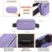TUDEC Dogs Jogging Line with Belly Belt - Reflective Elastic Leash & Feces Bag Dispenser for Large/Medium Dogs - Gray Purple - Buy Online on SooperMarket.com