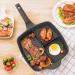 DELURA Saucepan 3-in-1 Frying Pan Cooking Wok Pot Cookware Breakfast Egg Pan Skillet Kitchen Utensils Wok - Buy Online on SooperMarket.com