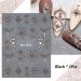 Embossed Bohemian Retro Lace Nail Art Stickers - 4 Sheets for Women and Girls - Buy Online on SooperMarket.com