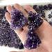 Natural Heart Shape Amethyst Quartz Crystal Cluster Geode Gemstone Specimen Collections Home Decor Valentine's Day Gift 2-3cm Rocks (Size : 3-4cm) - Buy Online on SooperMarket.com