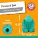 Arm & Hammer Treadz Dental Toy for Strong Chewers - Large Gorilla - Buy Online on SooperMarket.com