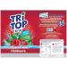 Tri Top Raspberry Low-Calorie Syrup - Refreshing Drink Cocktails & Desserts - Little Sugar 6 x 600ml - Buy Online on SooperMarket.com