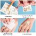 Glow in the Dark Unicorn Temporary Tattoos for Kids - 80 Pieces | Luminous Unicorn Stickers for Girls | Fun Birthday Party Supplies - Buy Online on SooperMarket.com