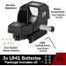Veteran Owned DD119X Battle Flag Red Dot Reflex Sight Scope - Black - Buy Online on SooperMarket.com