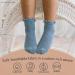 CozyWay Kids Non Slip Cotton Crew Socks | Anti-Skid with Grips | 12 Pairs for Boys & Girls 0-6 Months | Toddler Solid Colors - Buy Online on SooperMarket.com