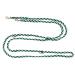 Dog linen small dogs up to 15 kg / double linen 4-way adjustable 2.40m / 2.80m / 3.50m guiding leash very light & robust (2.40m 3 times adjustable Seattle (black and white blue-green)) 2 40m triple adjustable Seattle (black and white-blue-green)