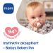 Mam Perfect Schnuller Set of 2 | Dental & Jaw Development Baby Pacifier | Eco-Friendly Silicone | 16+ Months | Rabbit & Flower Designs - Buy Online on SooperMarket.com
