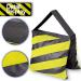 EMART Sandbags Set for Light Tripod & Photography Stand - 4 Pack Yellow Weight Bags for Outdoor Movie Screen, C-Stand, Camera - Each Bag Holds 25 lbs - Buy Online on SooperMarket.com
