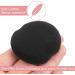4pcs Makeup Powder Puffs Velvet Triangle Powder Puff Round Soft Powder Sponge Pressed Setting Powder Foundation Puffs for body Face Make up Dry Wet Washable Black&White 2Triangle+2Round (4) 1 count (Pack of 4) - Buy Online on SooperMarket.com