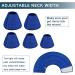 Breathable Mesh Elizabethan Collar Size 6 Blue - Adjustable E-collar for Dogs, Cats, Rabbit - Quicker Healing, Anti-Bite/Lick - Easy Eat/Drink - Buy Online on SooperMarket.com
