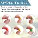 Pompano Rigs Foam Floats Kit for Surf Fishing - 80PCS Cylinder Float Bottom Rig Making Kit for Walleye, Trout, Catfish - Buy Online on SooperMarket.com