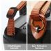 Green Flower 2'' Wide Adjustable Camera Strap for DSLR/SLR - Double Layer Cowhide Ends, Pure Cotton Embroidered Woven Strap - Universal Neck & Shoulder Strap for Photographers - Buy Online on SooperMarket.com