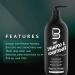 L3vel3 2 In 1 Shampoo and Conditioner - Nourishing Keratin for Strong Healthy Hair - 1000 ml - Cleans & Repairs All Hair Types - Buy Online on SooperMarket.com