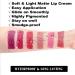 CCbeauty Matte Lipstick Set - 6 Colors Waterproof Long Lasting Nude Lip Stick Gift for Her - Mothers Day Gift Set - Buy Online on SooperMarket.com