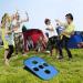 G4Free Portable Collapsible Cornhole Game Set - 3ft x 2ft Size - 8 Bean Bags - Carrying Case - Camping Travel - Red Blue - Buy Online on SooperMarket.com