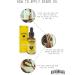 Organic Beard Oil & Growth | Big SUR 1Oz | 100% Vegan Moisturizing & Itch Relief | Golden Beards | Made in Denmark - Buy Online on SooperMarket.com