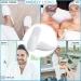 MODLUX Spa Slippers - 12 Pairs of Cotton Velvet Closed Toe Disposable Slippers with Travel Bags - Non-Slip, Thick & Soft - Ideal for Home, Hotel, or Commercial Use (12 Pack Combo White) - Buy Online on SooperMarket.com
