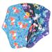 Reusable Panty Liners 6pcs Maternity Napkin Calzonetas para Bamboo Napkins Washable Menstrual Liners Incontinence Pads Washable Period Pads Panty Liners Pads Menstrual Pad Girl