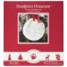 Child to Cherish Marshmallow Clay Baby Handprint or Footprint First Christmas Ornament Kit