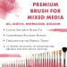 Princeton Velvetouch 3950 Flat Shader Paint Brush - Ideal for Acrylic, Oil, and Watercolor - Size 8 - Buy Online on SooperMarket.com