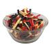Habanerofire Gourmet Tri Color Tortilla Strips - 32 Ounces - Southwest Salad Toppings and Snack - Stay Fresh Packaging - Buy Online on SooperMarket.com