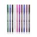 DELISOUL 10-color Eyeliner Pen Set - Glitter, Metallic, Pearl | Long-lasting & Smooth Eye Makeup Kit for Women | Includes Pencil Sharpener - Buy Online on SooperMarket.com