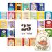 Twinings Tea Bags Variety Pack - Herbal and Decaf - Caffeine Free Sampler - Individually Wrapped Packets - 50 Ct 25 Flavors Twinings (Herbal  Decaf)