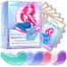 Eye mask with natural marine collages & hyaluronic acid eye pads for swollen eyes eye patches anti -aging eye pads remove against darkness rings reduce folds (18 PCs) 18 pairs