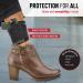 ComfortTac Ultimate Ankle Holster for Glock, Smith & Wesson, Ruger, Sig Sauer - Fits Up To 13 Leg - Concealed Carry Holster - Buy Online on SooperMarket.com
