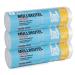 45 pieces of garbage bag Premiumline: 50 liters 3 pack size: 60 x 70 cm - particularly tear -resistant and waterproof - with a stretcher handle/handle 50 liters 45 pieces (1 Pack)