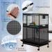 Adjustable Bird Cage Seed Catcher - Large Soft Mesh Skirt for Round & Square Cages - Buy Online on SooperMarket.com