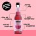 Rhubarb Soda 275ml Pack of 12 From Bon Accord Plant Based Fizzy Rhubarb Soft Drink with Natural Flavours and No Artificial Sweeteners - Buy Online on SooperMarket.com