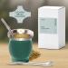 Yerba Mate Natural Gourd/Tea Cup Set Green (Original Traditional Mate Cup - 8 oz) | Includes Bombilla (Yerba Mate Straw) & Cleaning Brush | Green Stainless Steel | Double-Walled | Easy to Clean - Buy Online on SooperMarket.com