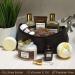 Sandalwood Bath Gift Set for Him - Personal Care Spa Kit in Leather Bag | Relaxing Man Gift Basket with Shower Gel, Bubble Bath, Body Oil, Bath Bomb & More - Buy Online on SooperMarket.com