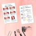 Microblading Healing & Aftercare Postcards | Pack of 30 | Double Sided 4x6 | White with Pictures - Buy Online on SooperMarket.com