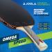 JOOLA Omega Speed Table Tennis Racket - Advanced Training Flared Handle - Tournament Level Ping Pong Paddle with Vizon Rubber - Speed Green - Buy Online on SooperMarket.com