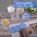 Milk Powder Dispenser Pot - BPA Free Formula Container for Travel & Outdoor Activities (Blue) - Buy Online on SooperMarket.com
