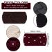 Whaline 5-Piece Knit Headbands & Ear Warmers Set for Women, Girls - Elastic Turban Wraps, Pearl Crochet Hair Band, Scrunchies - Autumn & Winter Colors - Buy Online on SooperMarket.com