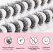Glowing Win 10 Pair 3D False Eyelashes | Russian Strip Lashes | D Curl Reusable Cat Eye Volume & Wispy Fake Lashes - Buy Online on SooperMarket.com