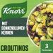 Knorr Salad Dressing Croutinos with Sunflower Seed Croutons 1-Pack (1 x 25 g) Sunflower Seed Croutons 25 g (1-Pack)