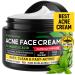 Acne Medication Face Cream - Made in USA Fast Acting Drug Acne Treatment For Stubborn Pimple Blackhead Whitehead Blemish - Soothing Acne Moisturizer for Inflammation Relief & Acne Scar Prevention 2oz