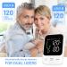 Automatic Digital Blood Pressure Monitor with Large Cuff, Led Display - 240 Memory, 2 Users - White - Buy Online on SooperMarket.com