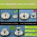 GIYOMI 20mm No Sewing Jeans Buttons Replacement Kit - 12 Sets Metal Buttons Repair Combo with Rivets and Screwdrivers | 0.79 inch - Buy Online on SooperMarket.com