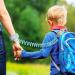 Lehoo Castle Anti-Lost Wrist Belt for Kids | 360 Rotating Safety Hand Loop | Elastic Wire Rope & Breathable Cotton | Light Blue - Buy Online on SooperMarket.com