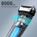Buy Electric Shaver for Men - Rechargeable Foil Razor with Beard Trimmer LED Display Travel Lock & USB-C Charging - Perfect for Wet/Dry Shaving - Buy Online on SooperMarket.com