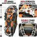 Ice Snow Spike Cleats for Hiking Boots - X-Large Stainless Steel Crampons - Buy Online on SooperMarket.com