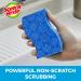 Scotch-Brite Scrub Dots Non-Scratch Scrub Sponge - Pack of 3 | Ideal for Washing Dishes and Kitchen Cleaning | Rinses Clean - Buy Online on SooperMarket.com