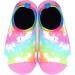 JIASUQI Kids Water Shoes - Quick Dry Barefoot Aqua Socks for Beach & Pool - Multi Horse - Size 5.5/6 UK Child - Buy Online on SooperMarket.com
