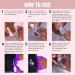 Mylee Fix N Flash Gel Nail Tips Kit - 216pcs Almond, Square, & Coffin Shapes | Full Cover Extensions with Gel Prep Wipes & Nail File - Buy Online on SooperMarket.com